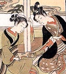 harunobu print showing