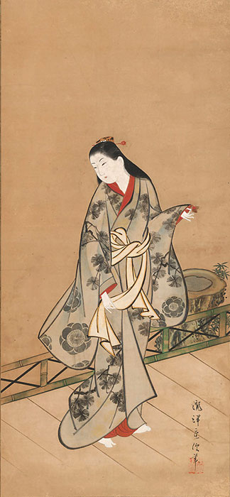Takizawa Shigenobu courtesan