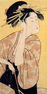 Utamaro detail